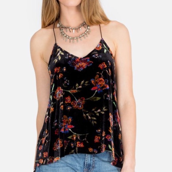 Johnny Was Tops - Johnny Was Jade Chella Cami Tank Top Velvet